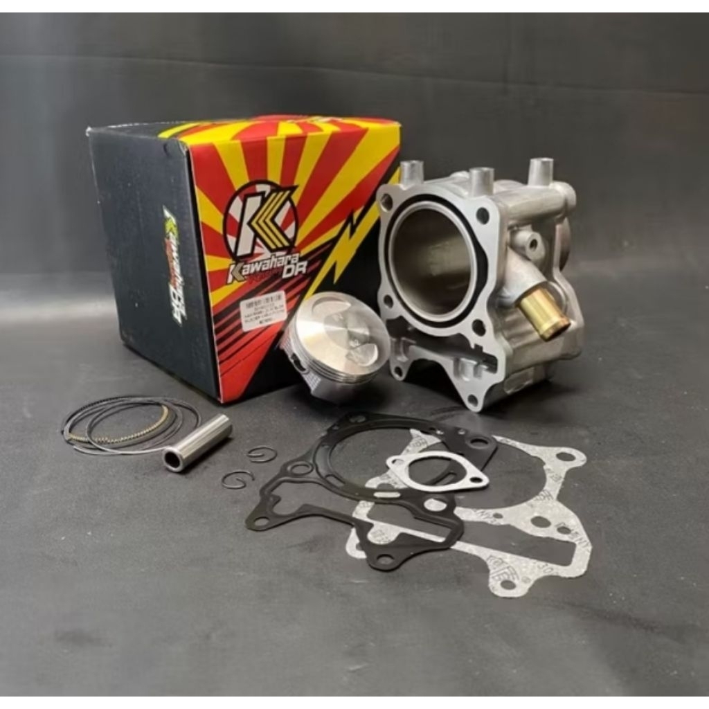Blok Seher Vario 150 PCX 150 K59 Bore Up 62mm Kawahara Racing – Piston Set Mesin Upgrade