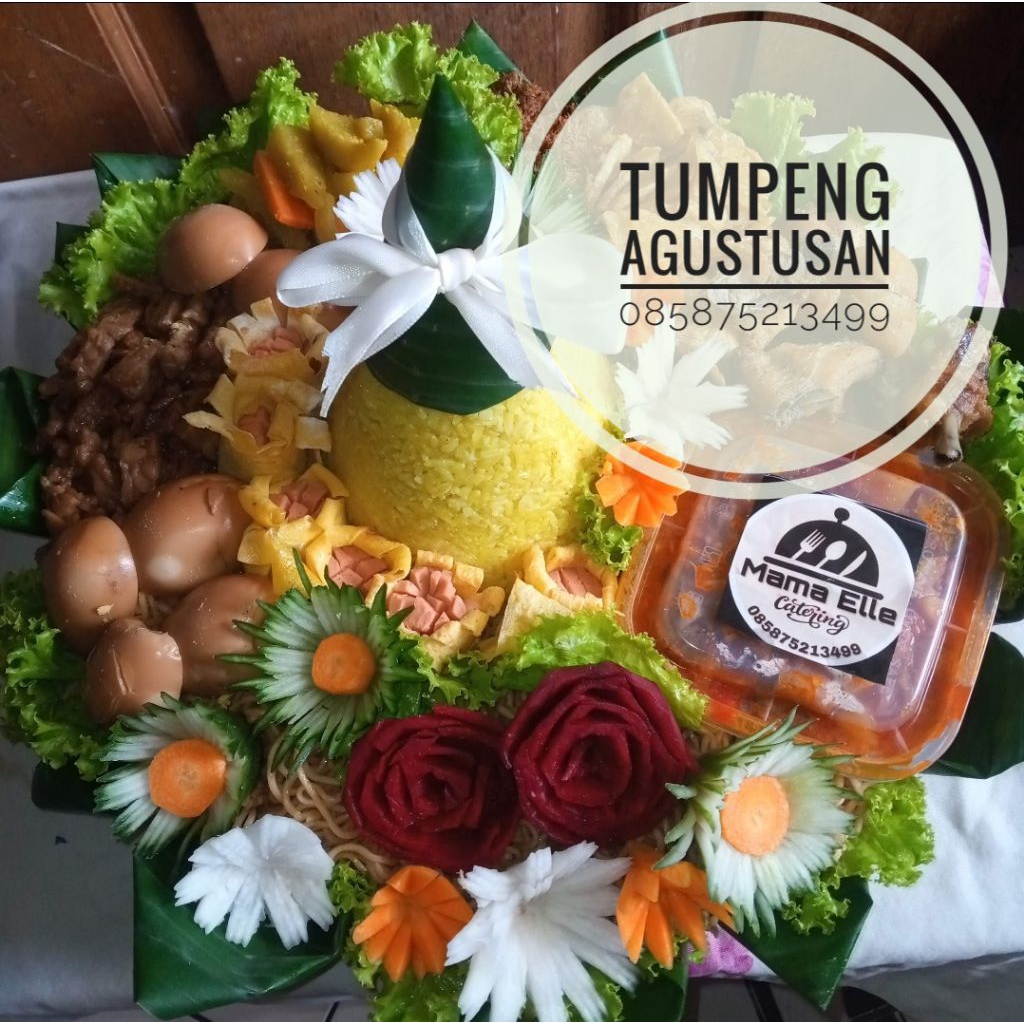 

Tumpeng Nasi Kuning dan Gudangan