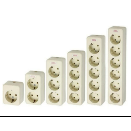 UTICON Stop kontak / Terminal 3 lubang Stop Kontak Uticon 3 lubang