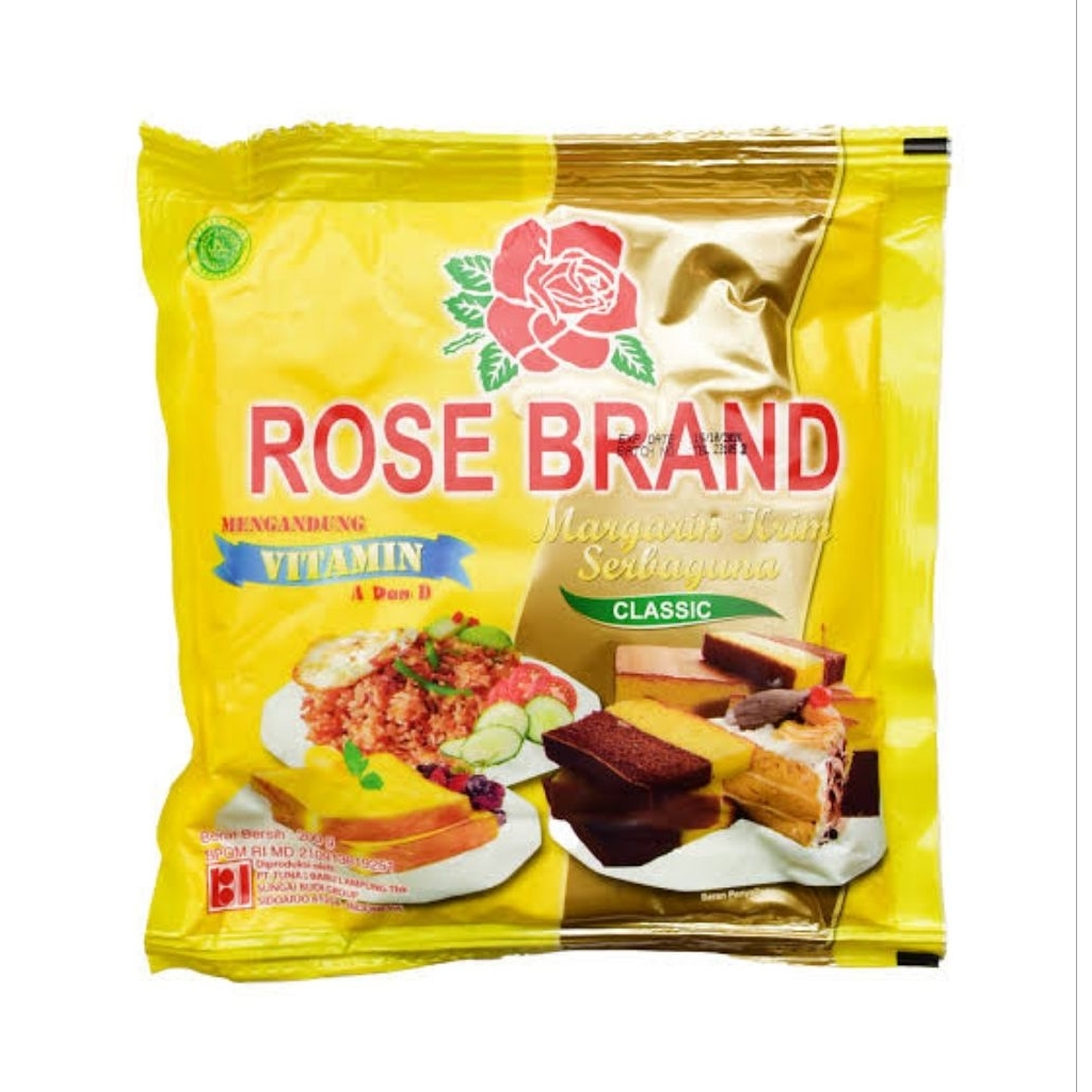 

Mentega Rose brand Kemasan 200g