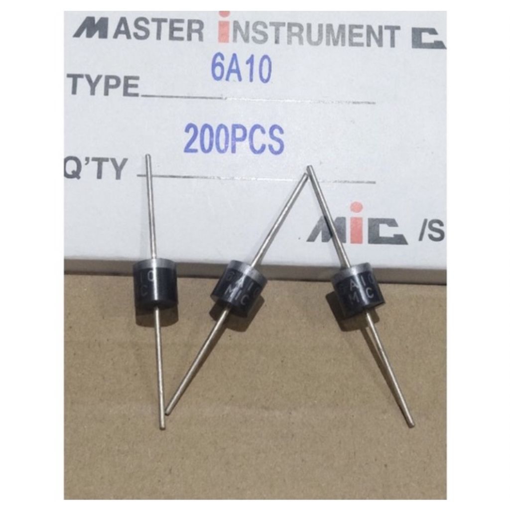 Dioda 6A DC 6A10 MIC Diode 6 Ampere 6 A