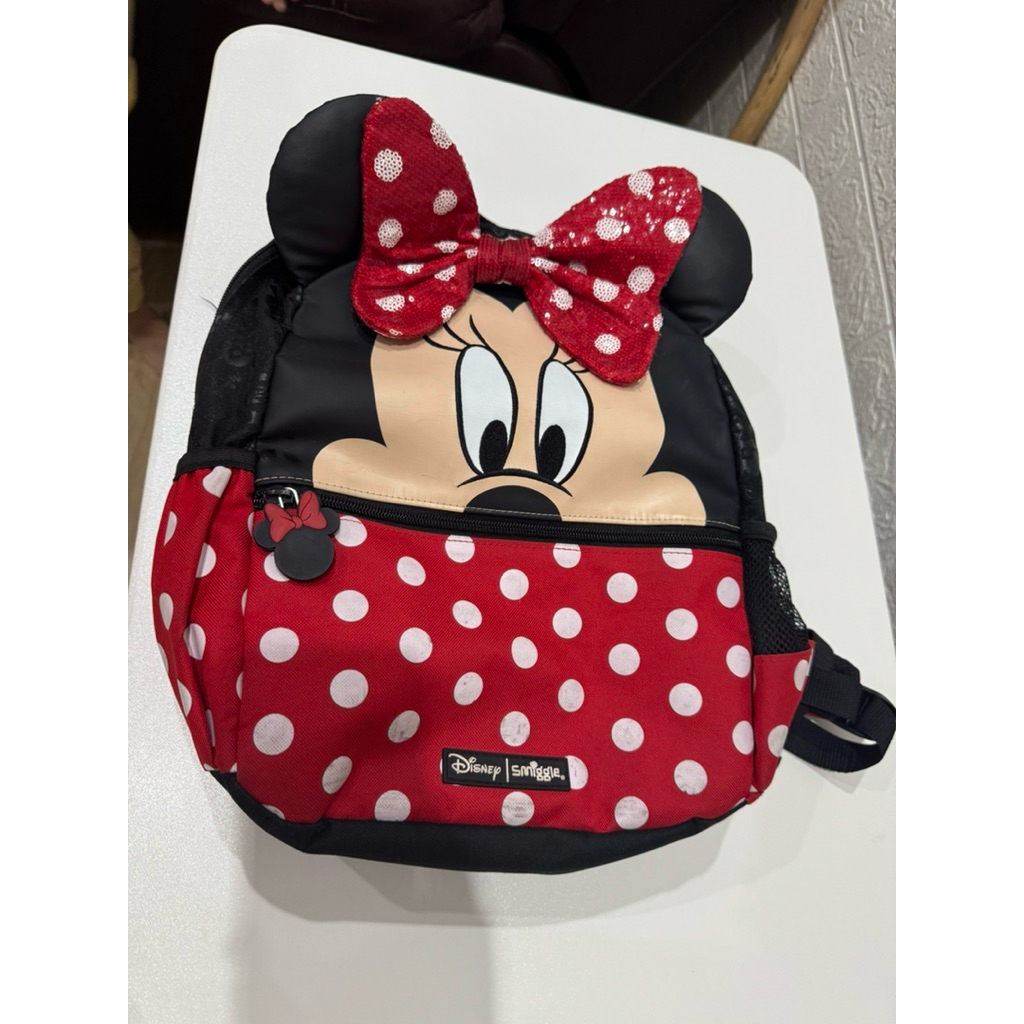 Preloved smiggle Tas anak anak Minnie Mouse