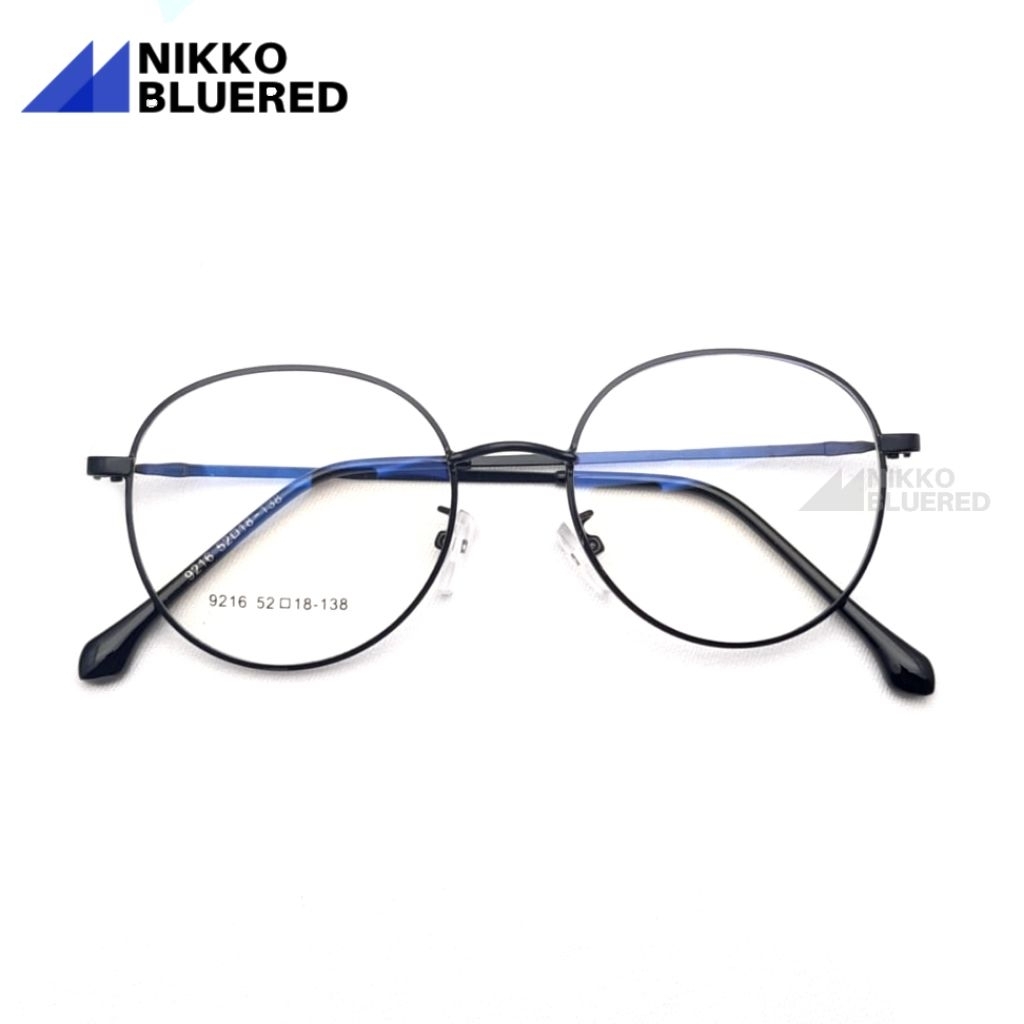 Paket Kacamata 9216 Lensa Antiradiasi Photocromic Blueray