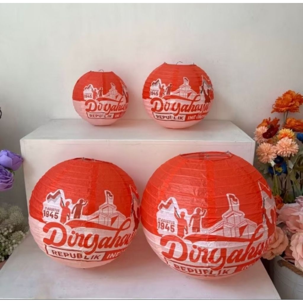 lampion dirgahayu dekorasi 17 Agustus