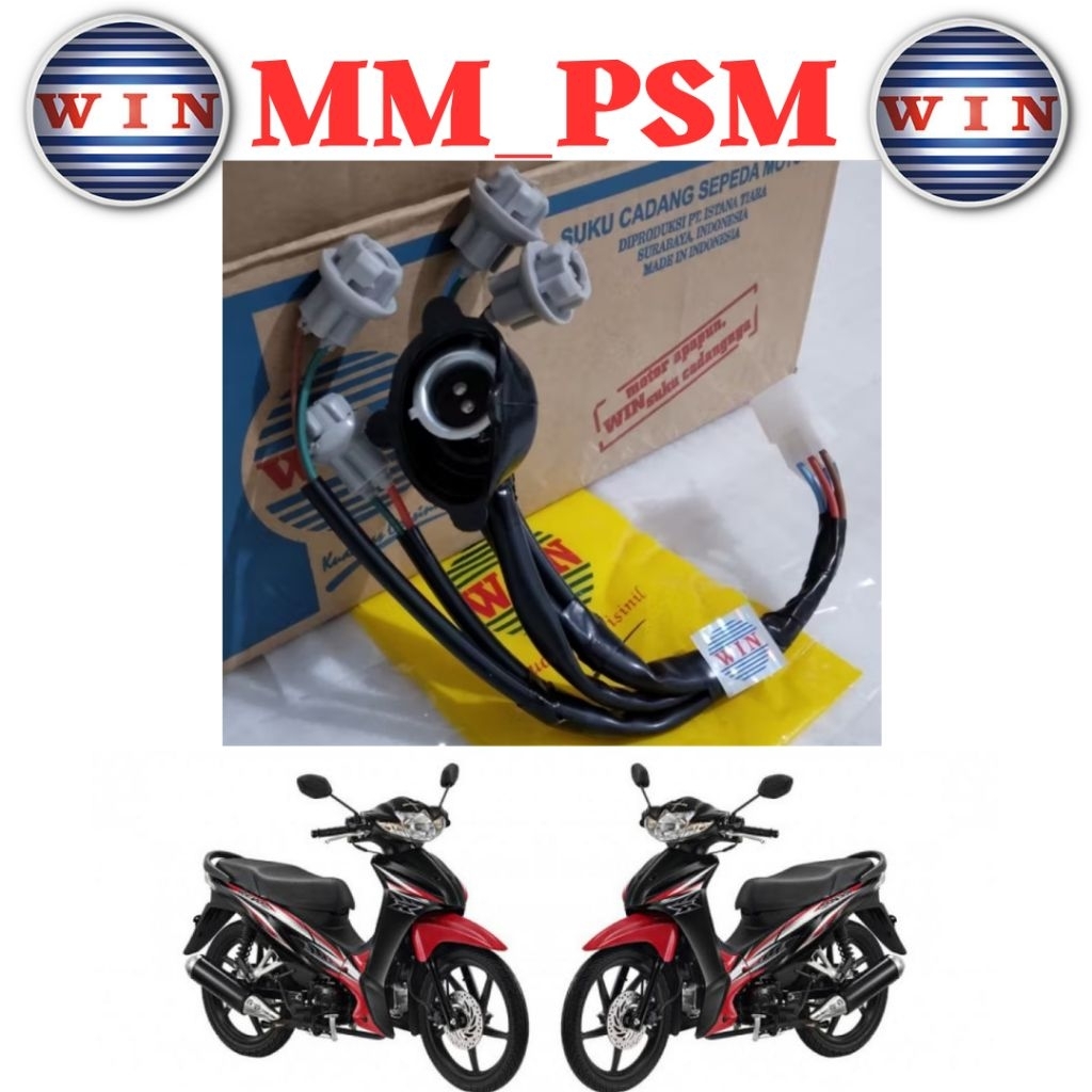 FITING LAMPU DEPAN REVO ABSOLUTE // REVO  FIT // KABEL LAMPU DEPAN REVO ABSOLUTE // REVO FIT MEREK W