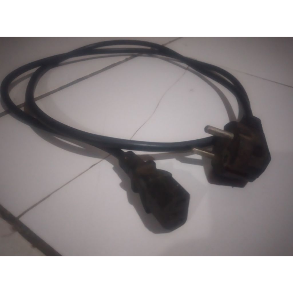 Kabel Power Pc 1,5 Meter / Kabel Power Monitor /Kabel Komputer / Kabel Power Cpu Second