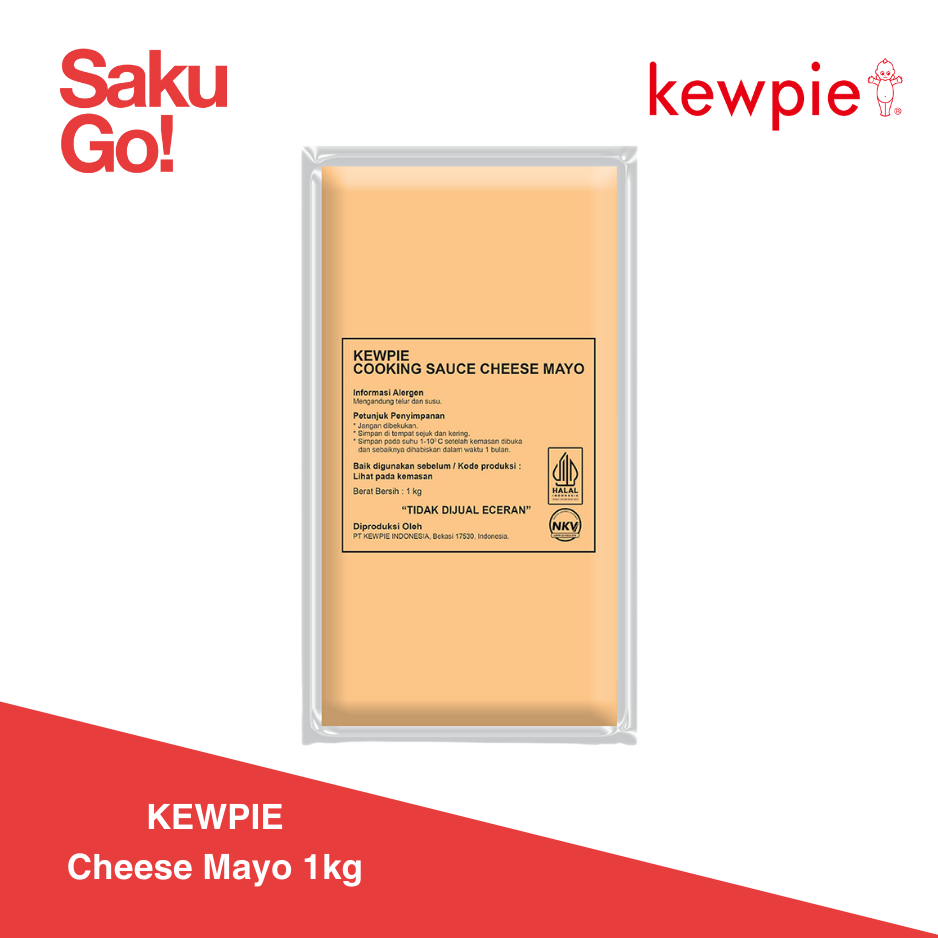 

KEWPIE CHEESE MAYO 1kg SAUS KEJU Mayonaise Keju
