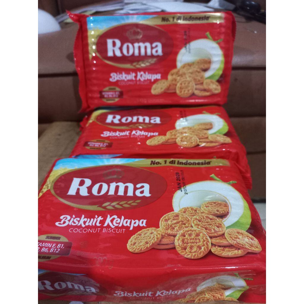 

Biskuit roma kelapa 300 gr