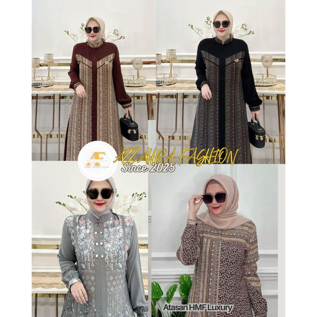 Anyelir Dress, Magnolia Dress, & Lily Dress By Nasya // Gamis Busui Simple ELegant