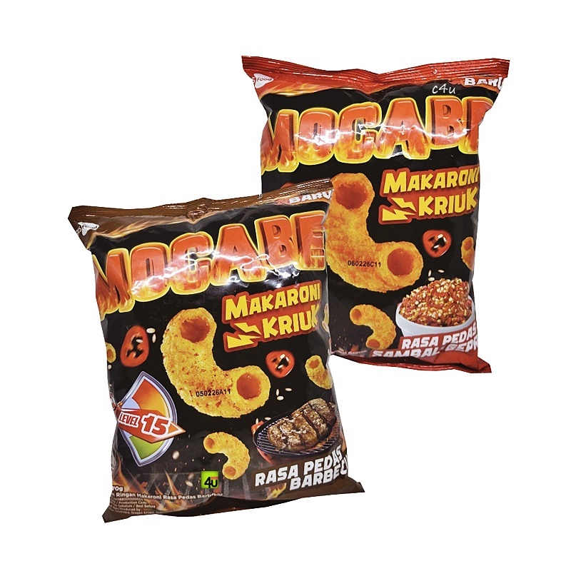 

Mocabe - Snack Makaroni Kriuk Pedas - 70 gr