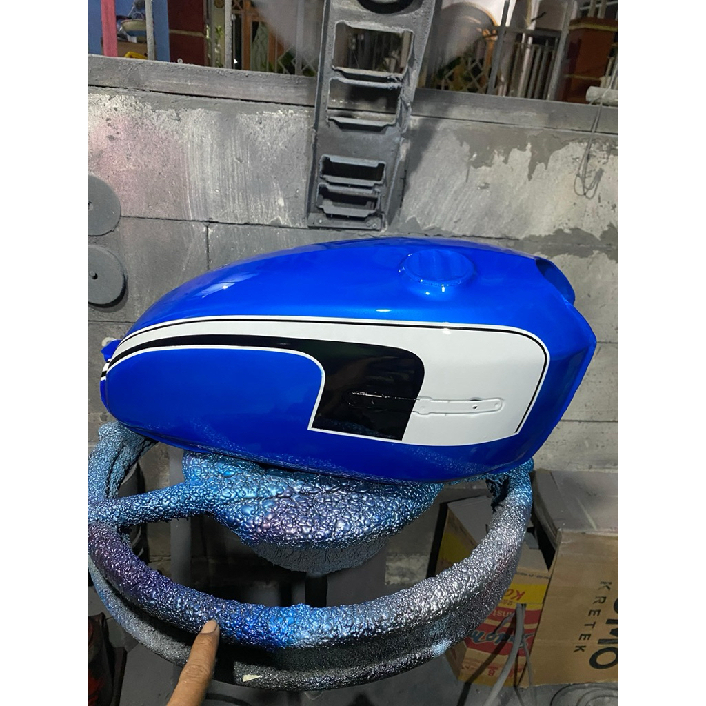 TANGKI CB125 SULTAN PART CAT/BEBAS RIQUES