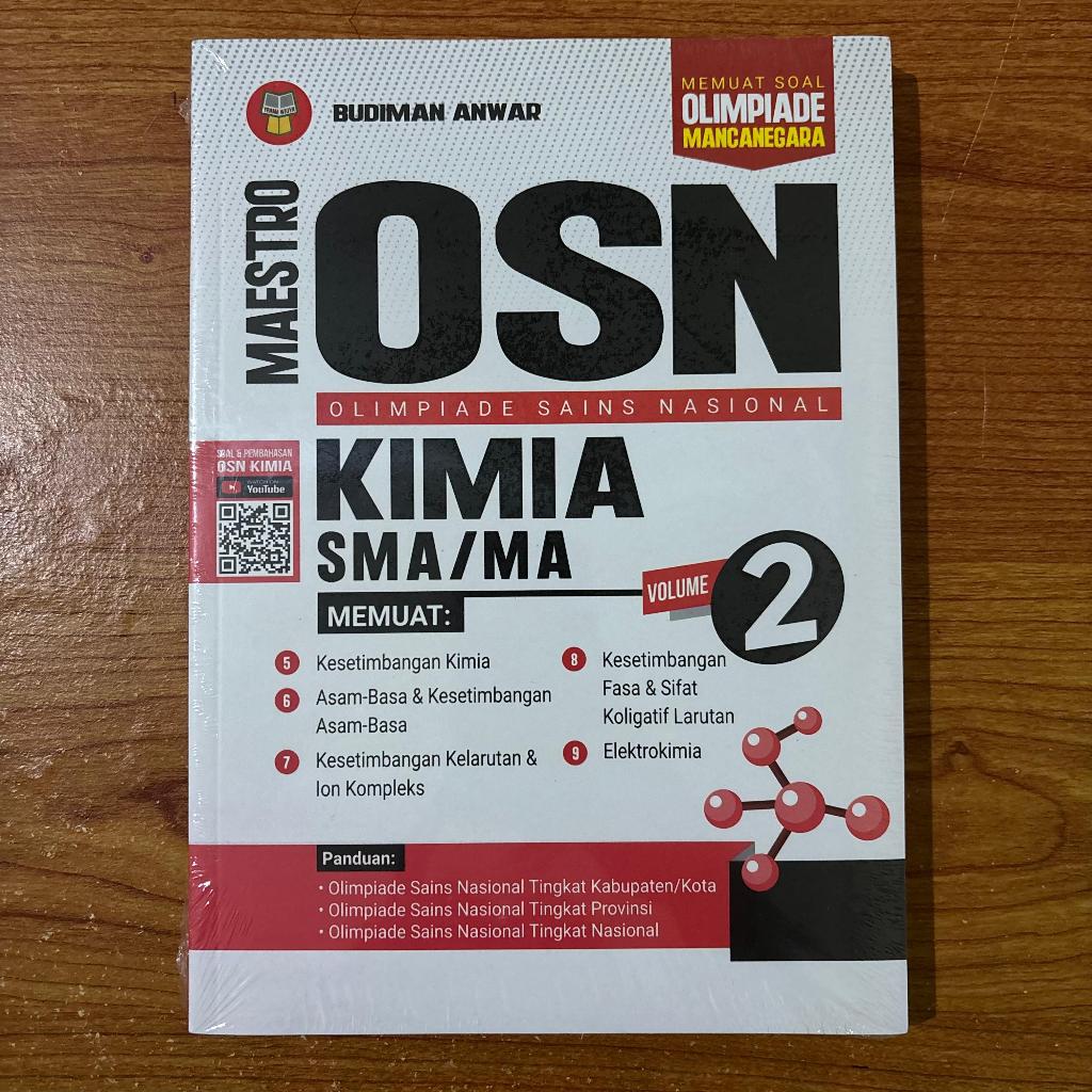 BUKU OLIMPIADE KIMIA - MAESTRO OSN KIMIA SMA/MA VOLUME 2 - YRAMA WIDYA / YRAMA WIDYA OSN KIMIA