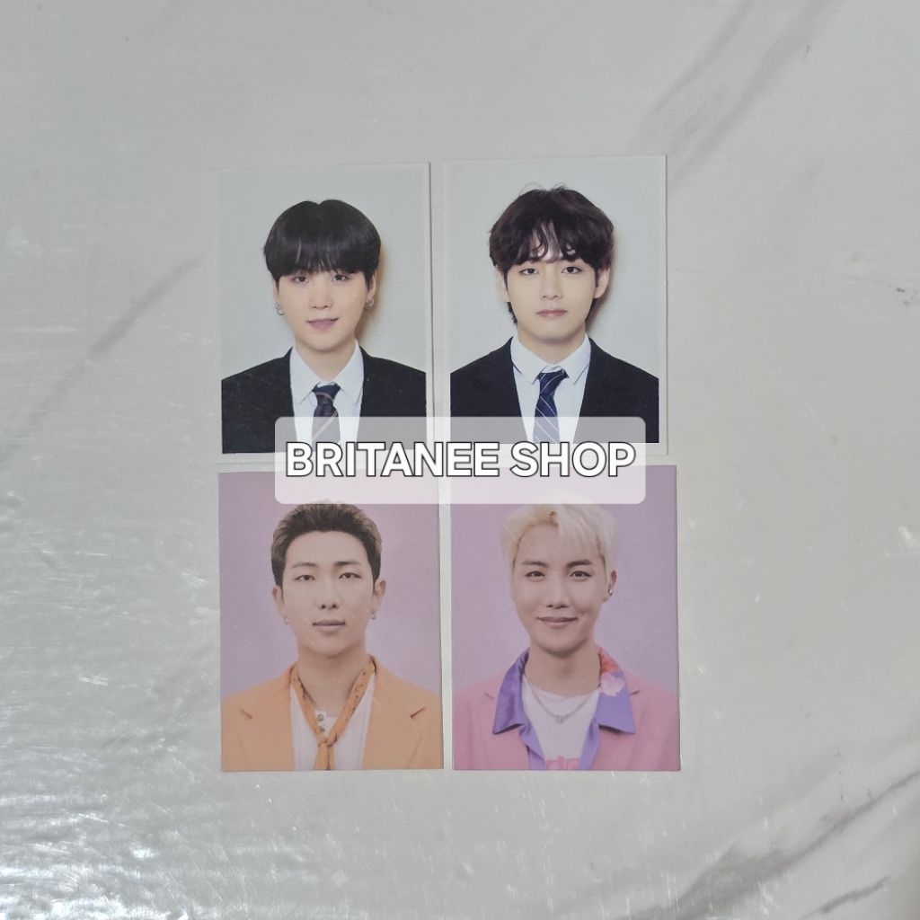 OFFICIAL BTS Season Greetings Membership ID PHOTO Suga V RM JHOPE