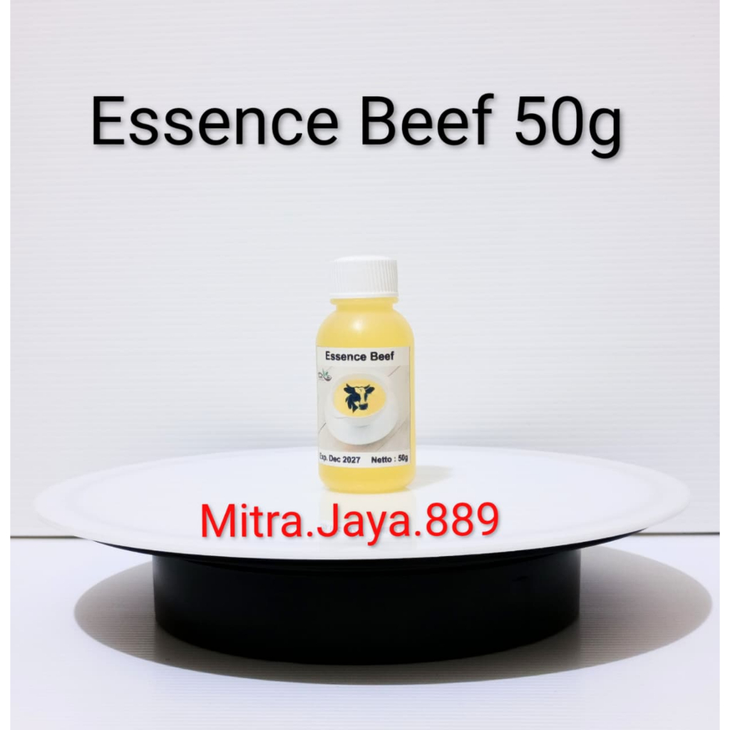 

Essence Beef 50 Gr / Essen Beef Daging Sapi / Essence Daging Sapi Food Grade / Esen Daging sapi
