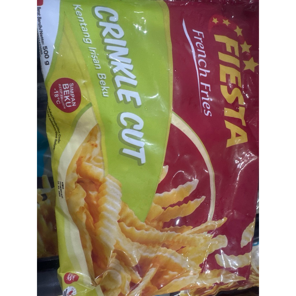 

Kentang Crinkle Fiesta 500gr