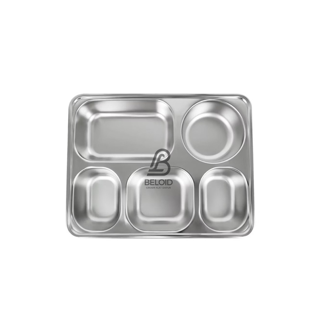 Food Tray SUS 304 Original Program MBG