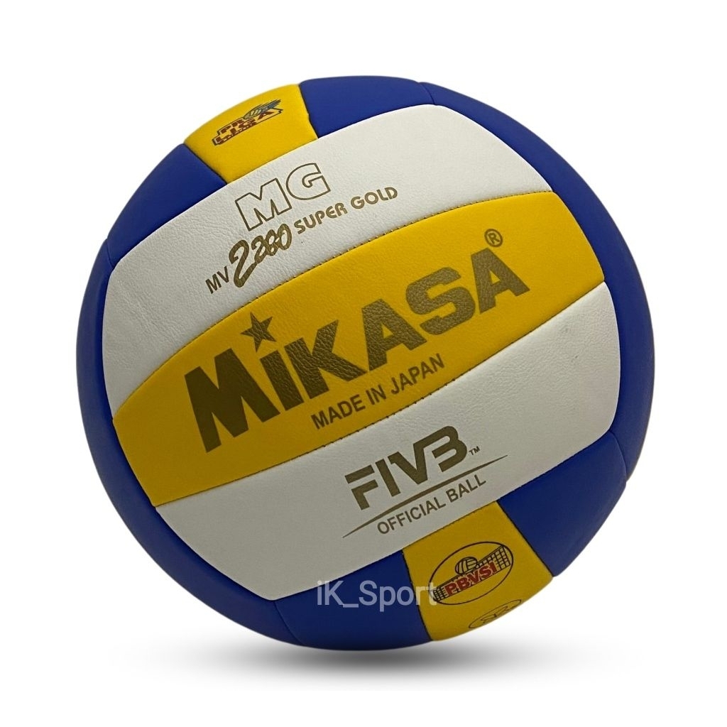 ORIGINAL BOLA VOLI MIKASA MV2200 SUPER GOLD ORIGINAL JAHIT ASLI . BOLA VOLLEY MIKASA VOLLY VOLY