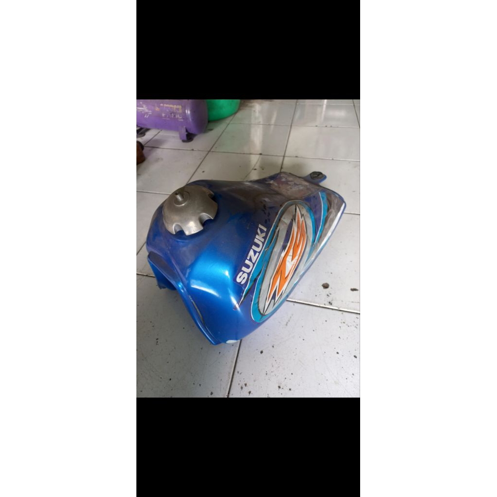 tangki suzuki ts 125 bahan plastik premium kuat presisi anti bocor