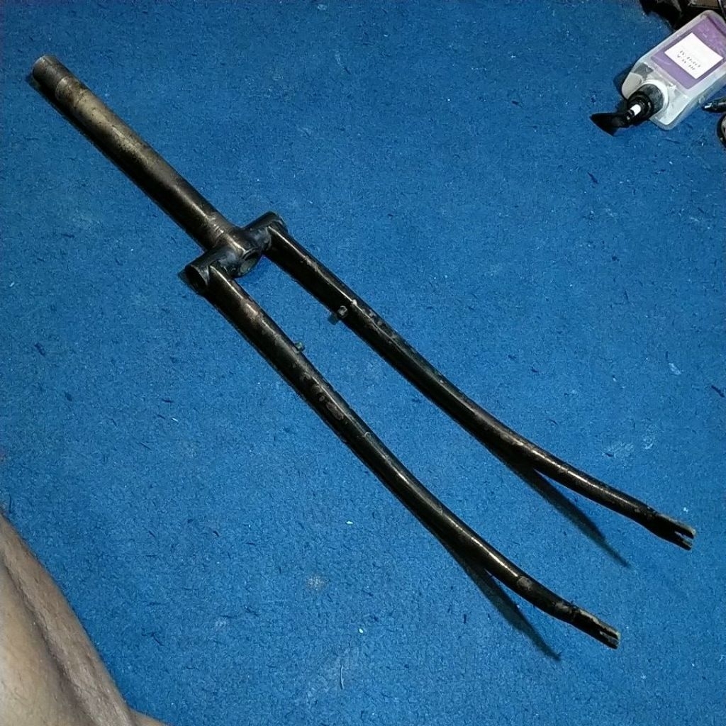 fork garbu sepeda onthel raleigh tua