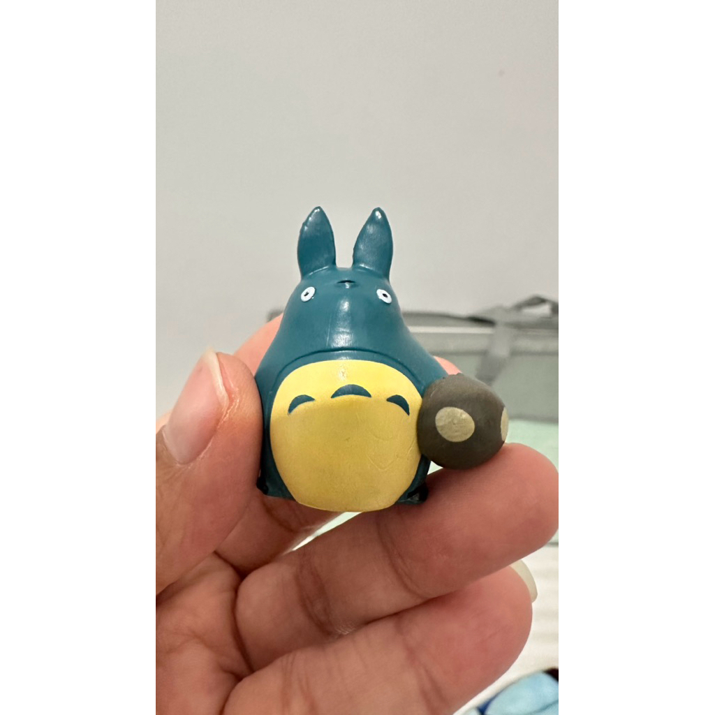 [Ready stock] Figure Totoro biru unofficial studio ghibli