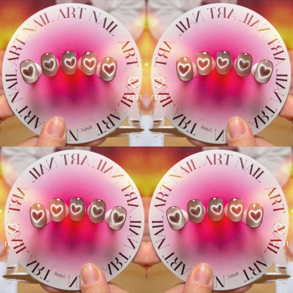 [Hk Star] Kawat Love Cat Eye - Besi Cat Eye Love - Cat Eye Tools