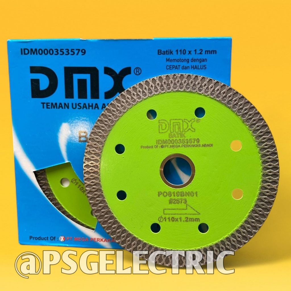 mata gerinda potong keramik,granit 4 inch DMX BATIK Pisau potong kramik