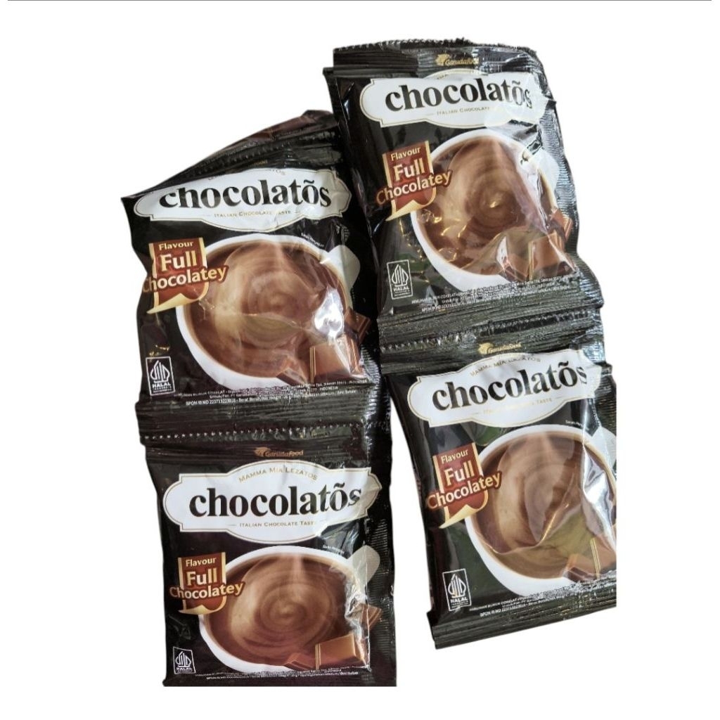 

Chocolatos Drink Full Chocolatey 26G × 10 ( 1 Renceng )