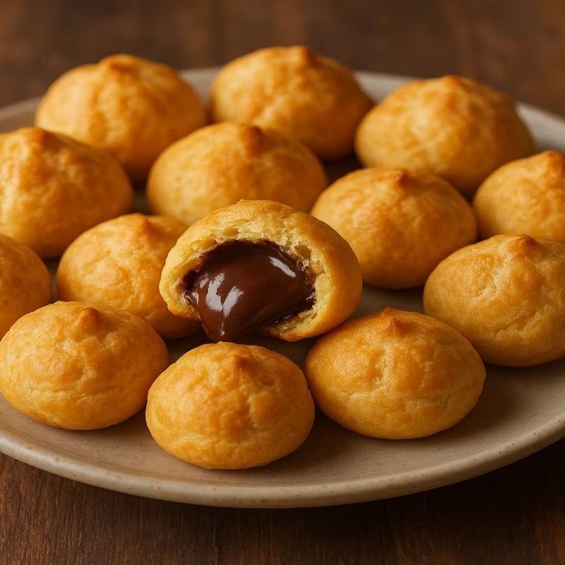 

Kue sus kering isi coklat 80 gram