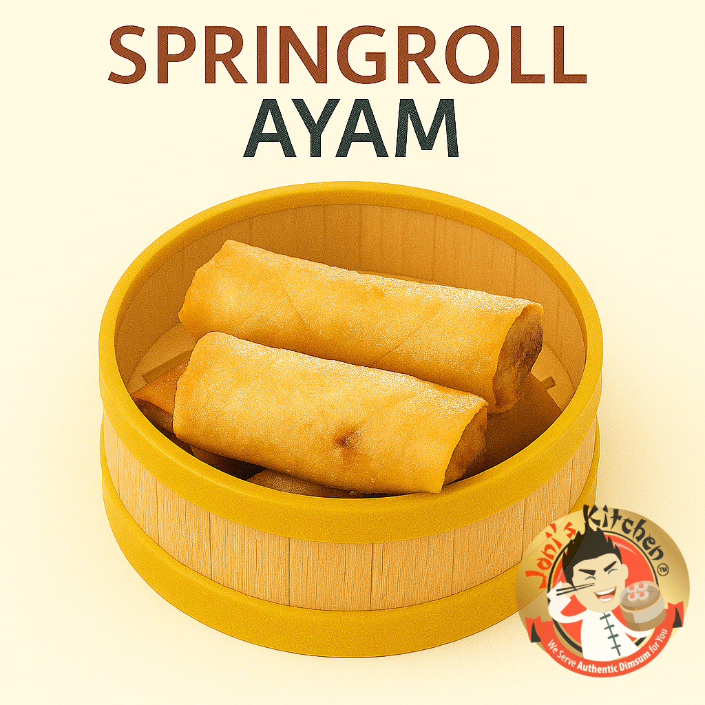

SPRING ROLLS AYAM TANPA PENGAWET