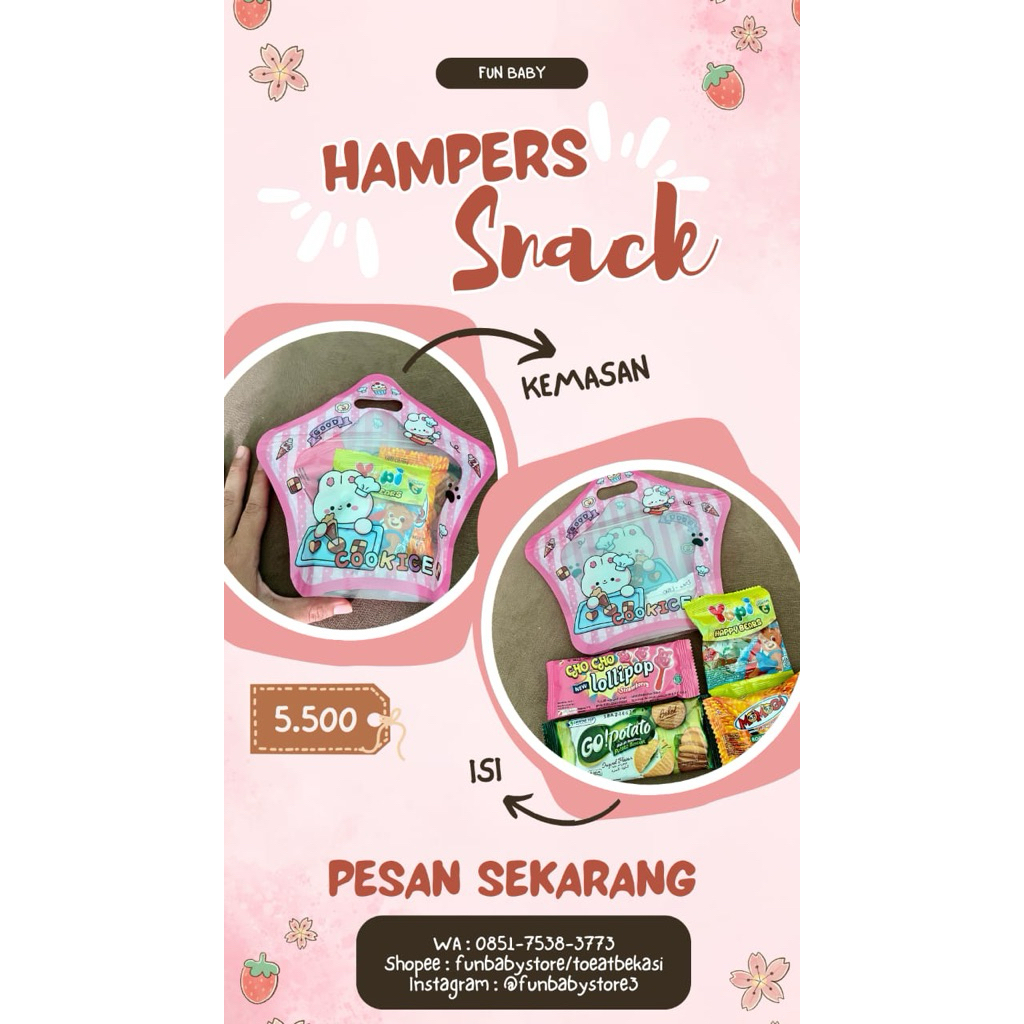 

BINGKISAN SNACK ULANG TAHUN ANAK/ KHITAN/ 17 AGUSTUSAN