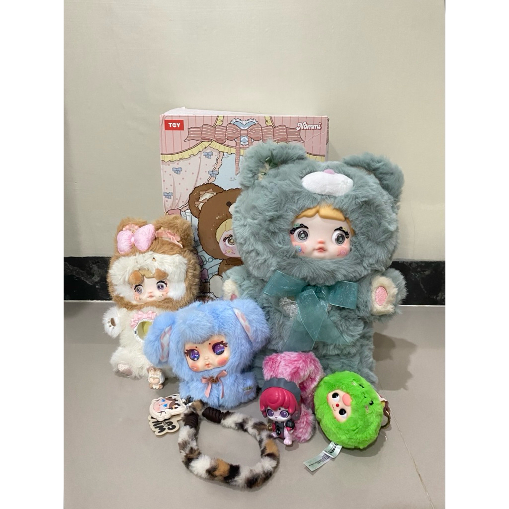 (BACA DESKRIPSI) Strap vintage cry baby wbc wild but cutie, Nommi 400% v1, nommi v7 milk biskuit, mo