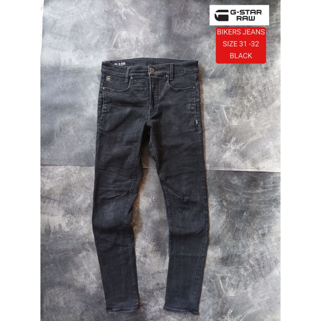 BIKERS JEANS / CELANA JEANS RIDERS / G STAR RAW DENIM