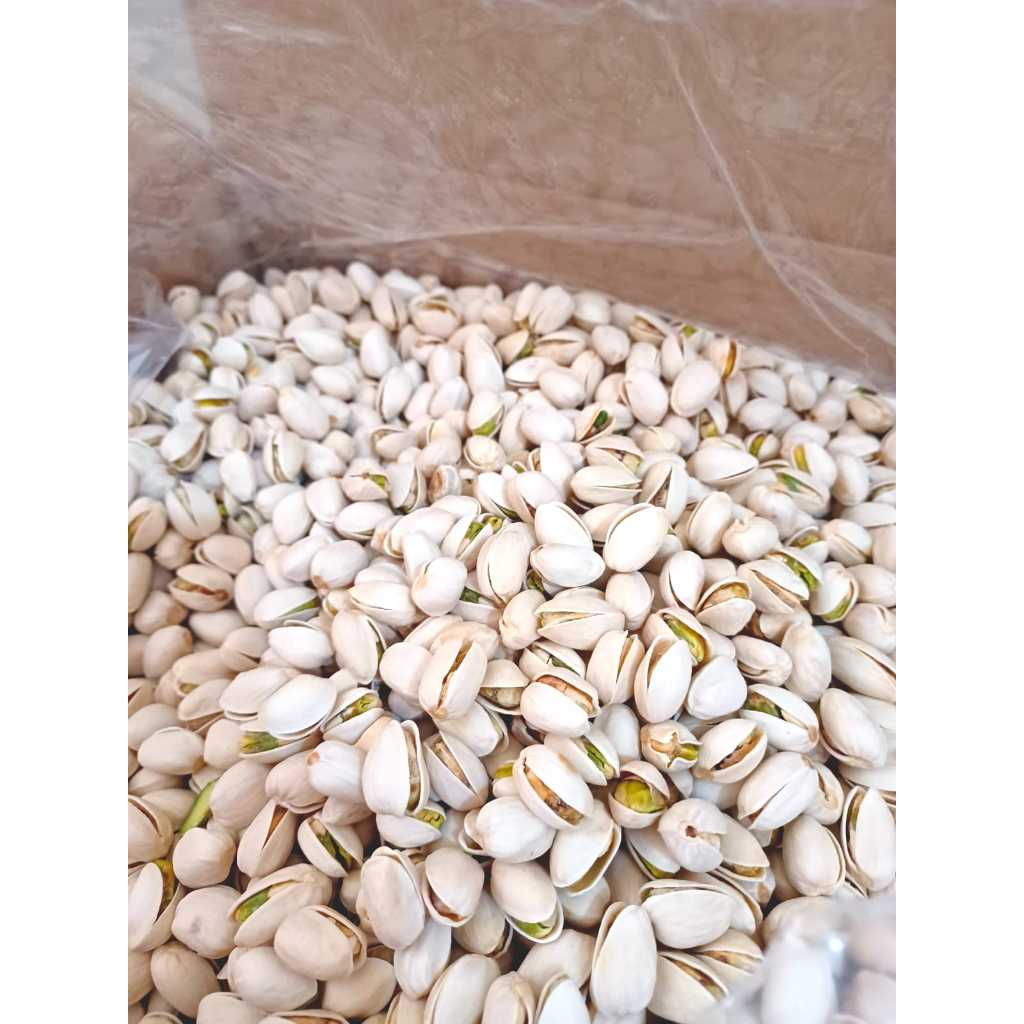 

KACANG FUSTUK PISTACHIO 1KG / KACANG FUSTUK ORIGINAL HIJAU / KACANG ARAB / KACANG PISTACHIO