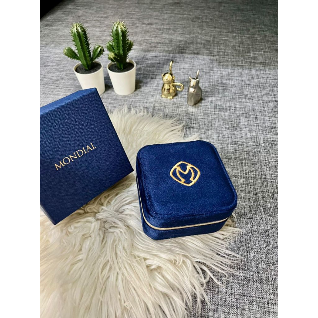 MONDIAL jewellery box original untuk cincin or full set perhiasan