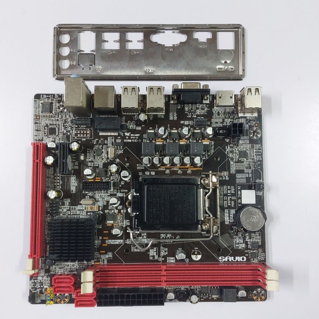 Motherboards Mini Itx H61 SAVIO ZX-H61C Socket 1155 Support Gen3