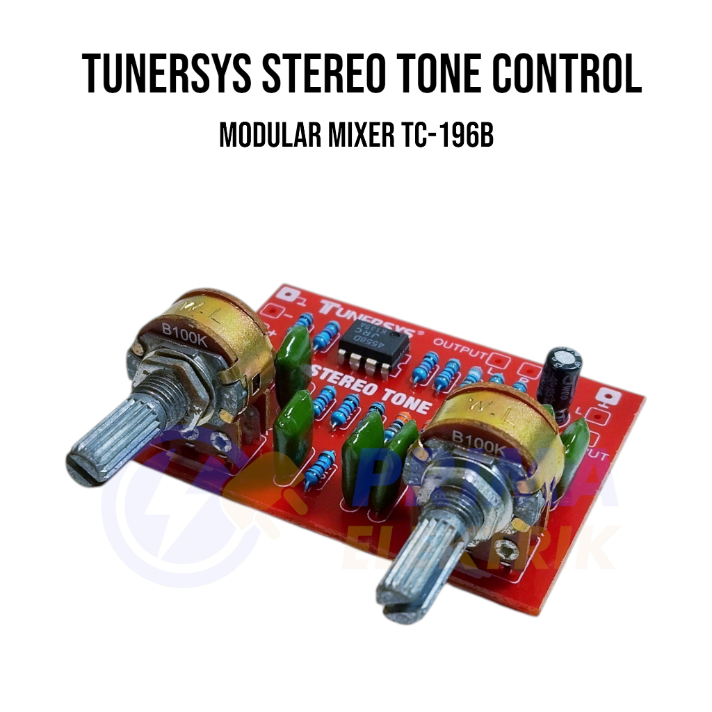 Kit Tunersys Stereo Tone Control - Modular Mixer TC-196B