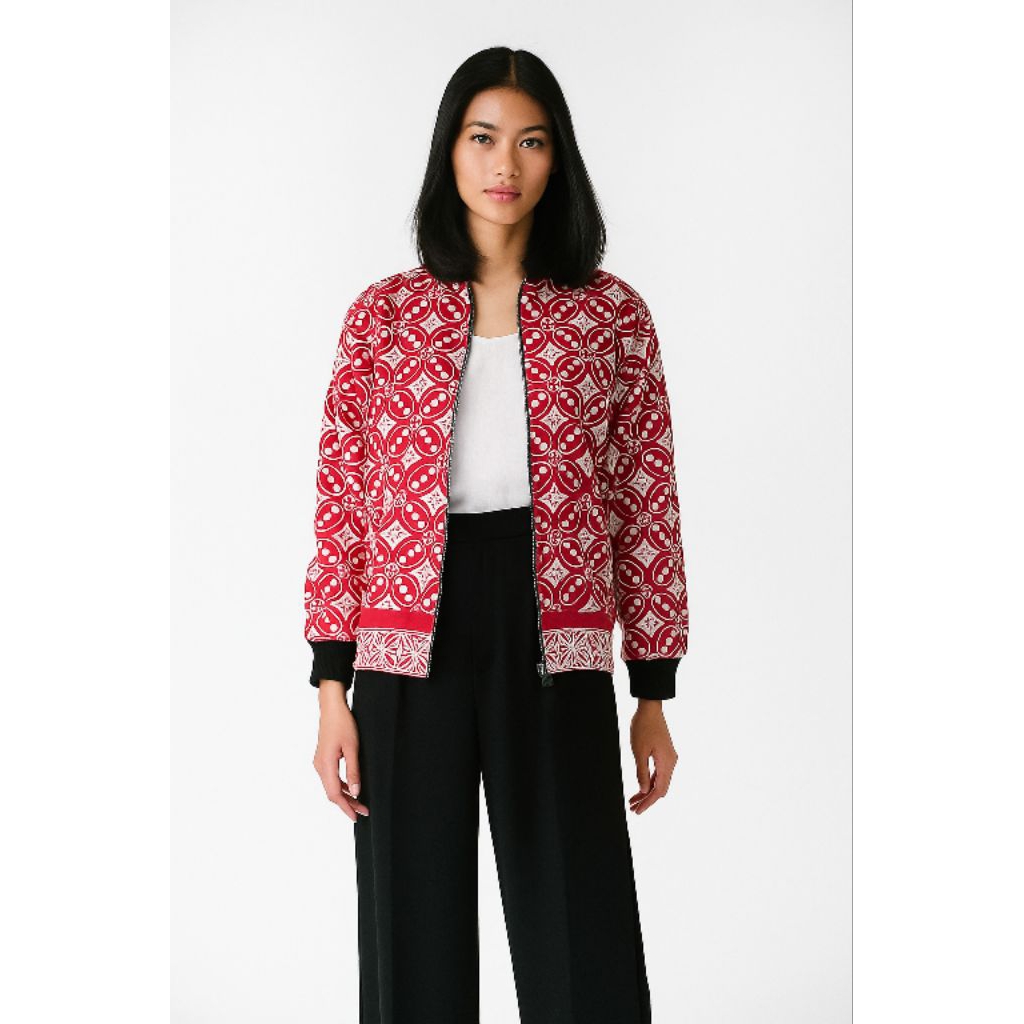 Jaket Bomber Tenun dan Jaket Bomber Batik Jaket Unisex (Sutro Batik)