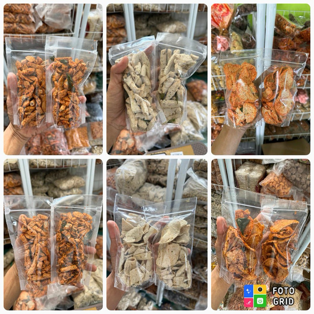 

Cemilan Basreng 5.000 an | Pedas Jeruk Purut - Pedas Biasa - Original Asin