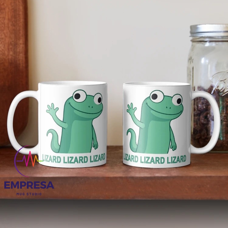 Lizard Lizard Lizard Funny Meme Coffee Mug