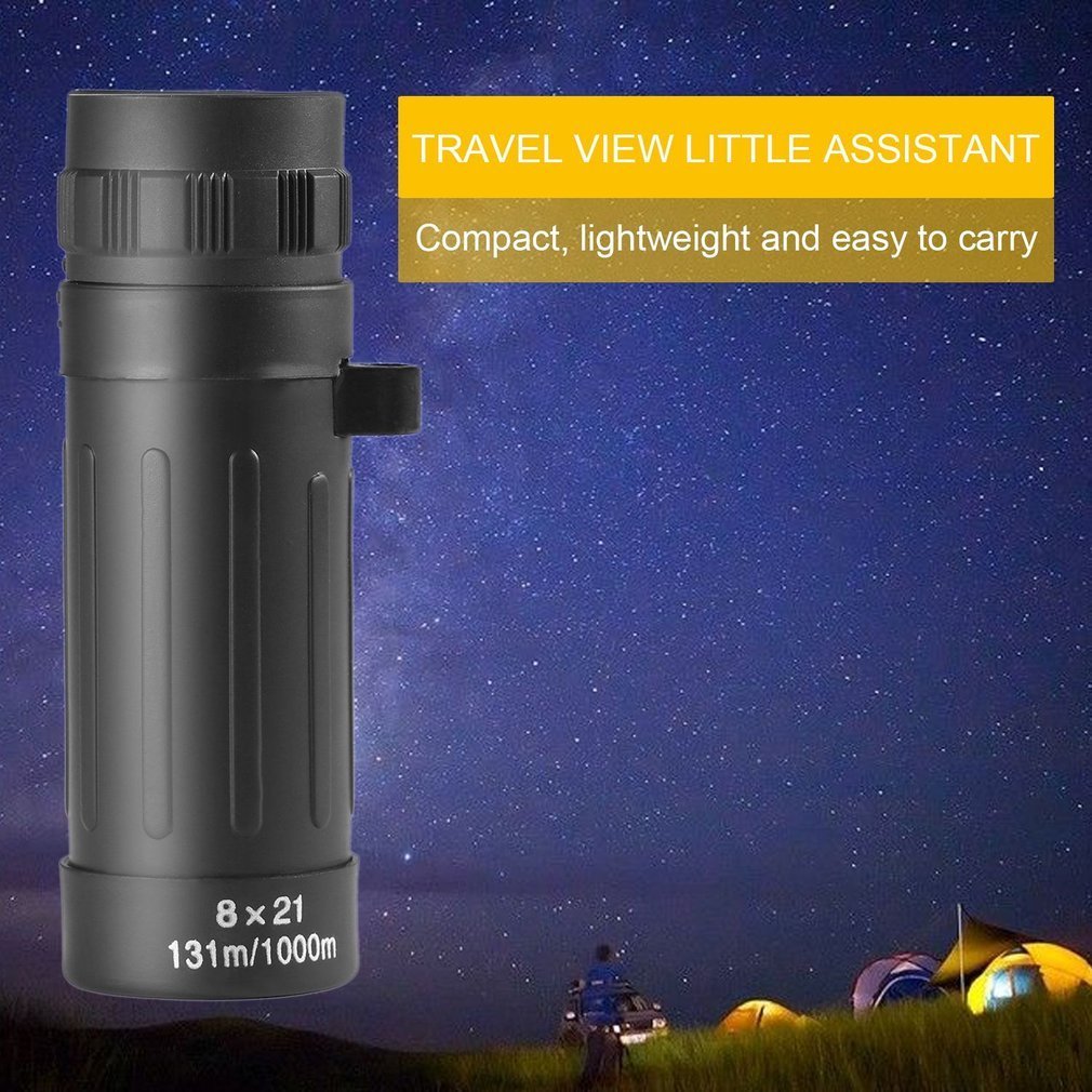 Teropong Compact Hunting Monocular Telescope 8 x 21 Zoom