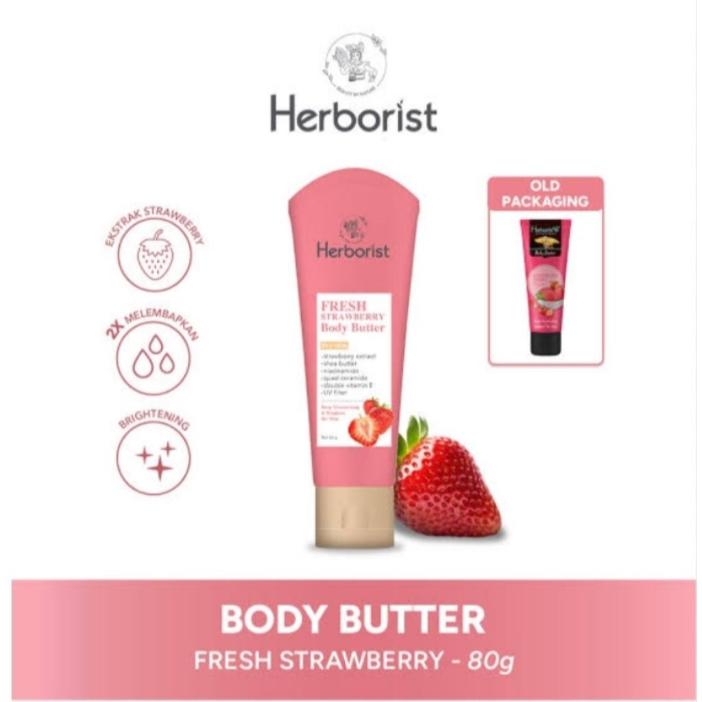 HERBORIST Body Butter Fresh Strawberry