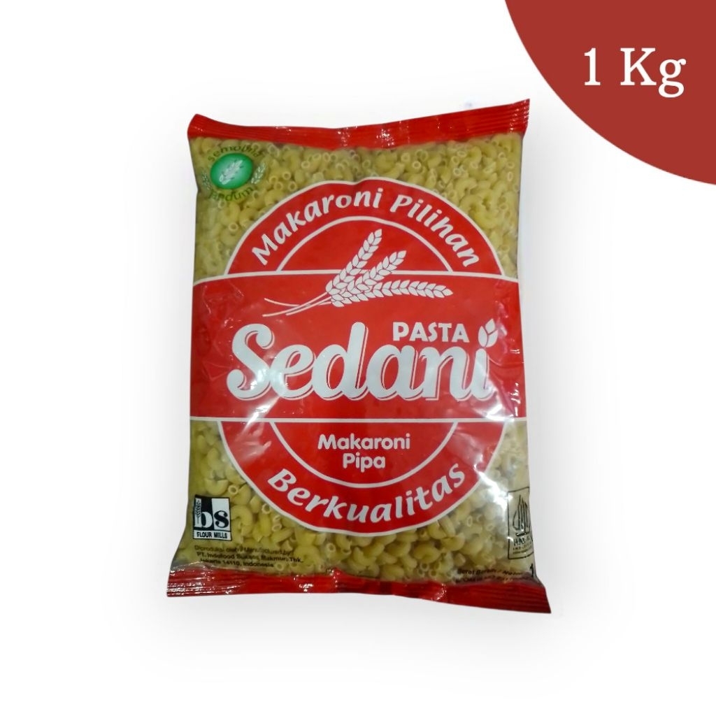 

Sedani Makaroni Pipa 1 Kg Berkualitas