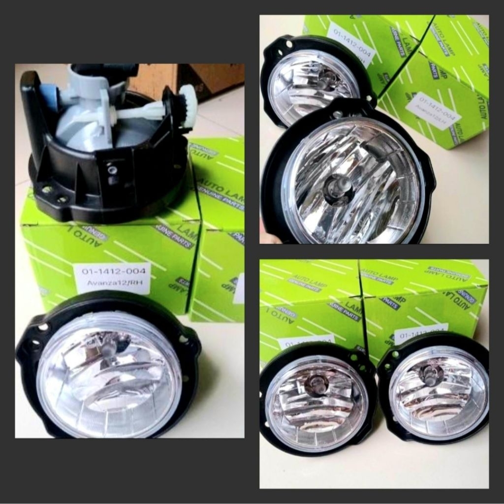 Lampu kabut foglamp mobil Avanza Xenia Calya Sigra Agya Ayla 2016 2017 2018 2019 2020 2021 2022 Kana