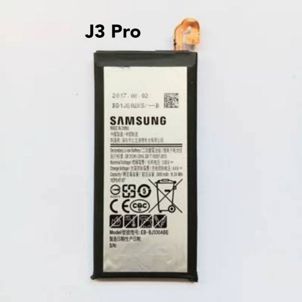 BATTERY SAMSUNG J3 PRO J12016) J5 PRO J5 PRIME S5360 S6310 S6810 S6 G920 S6 EDGE S7 G930 S9 G960 S9+