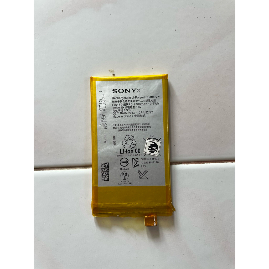 baterai sony x compact original copotan