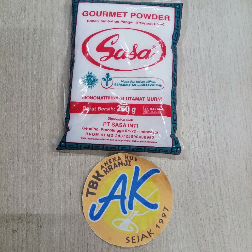 

SASA MICIN MSG KEMASAN 250gr micin sasa 250gr