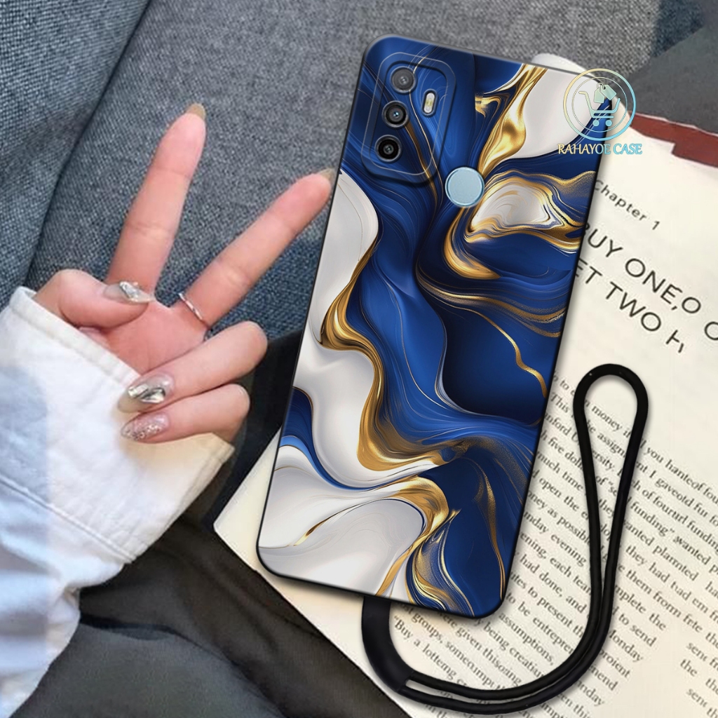 RAHAYOE - Softcase Oppo A53/A33/A53S Terbaru Free Tali Hp Case Oppo A53/A33/A53S Fashion Case Anime 