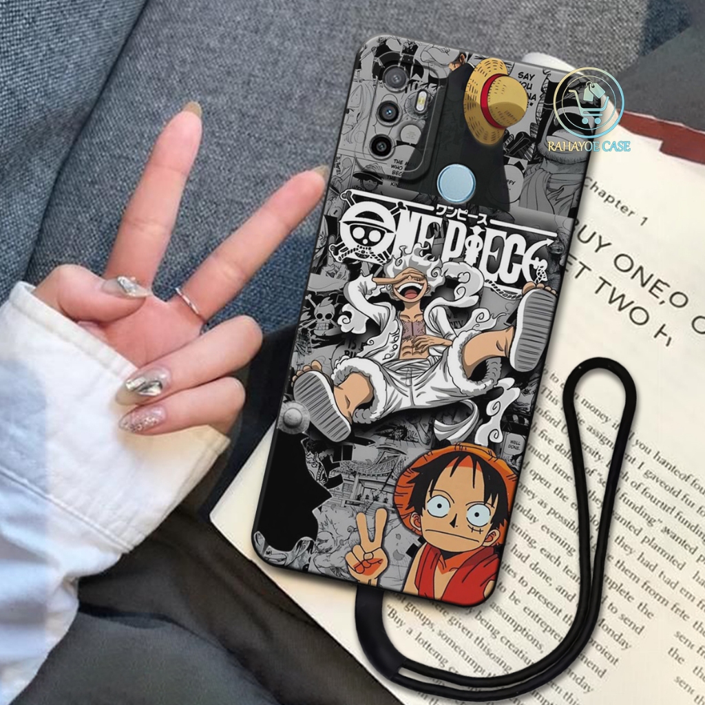 RAHAYOE - Softcase Oppo A53/A33/A53S Terbaru Free Tali Hp Case Oppo A53/A33/A53S Fashion Case Anime 