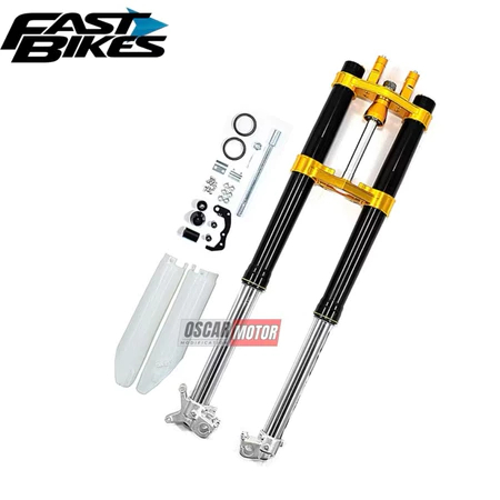 USD Klx Up Side Down Shock Depan Klx Crf Cross Trail Projump Real Jump Kualitas Terbaik