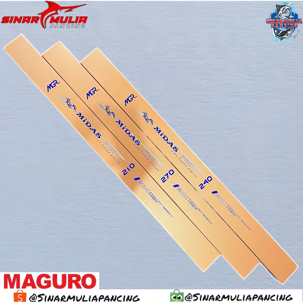 TEGEK MAGURO MIDAS PRO UKURAN 210/ 240/ 270